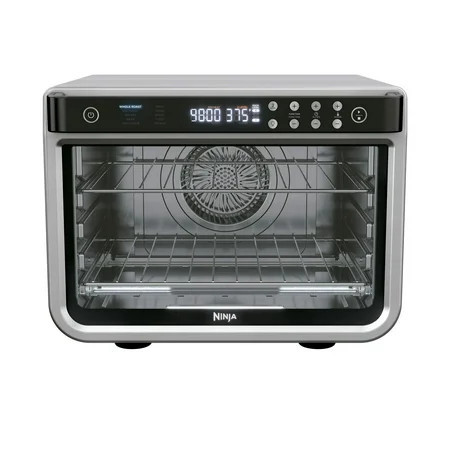 Ninja Foodi 8-in-1 XL Pro Air Countertop Oven, 2 Level Cooking, Air Fryer, Bake, Roast, Toast, with True Surround Convection Technology, DT200 Stainless Steel | Walmart (US)