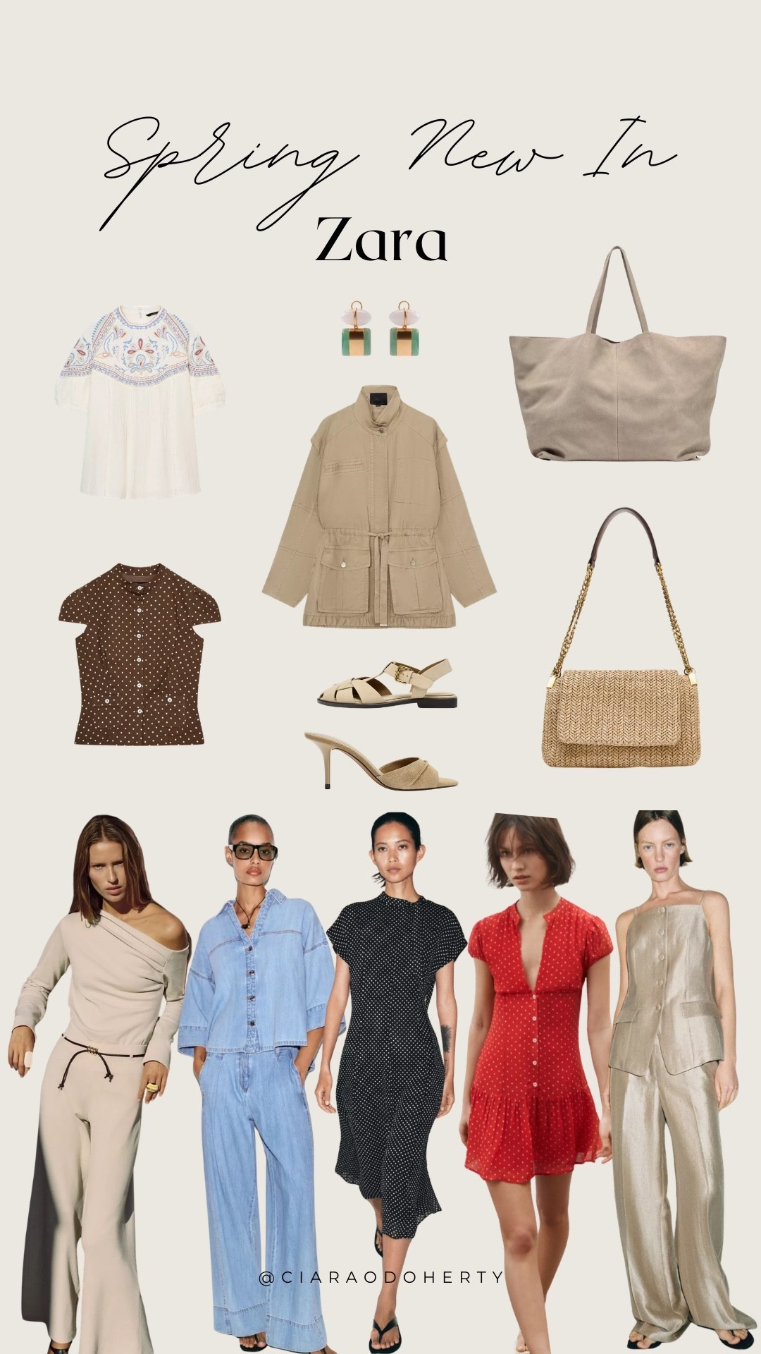 Spring New In: Zara

Zara , waistcoat, co ord, straw bag, suede xl tote bag, suede mule heels, sandals, jeans, trench jacket, polka dot dress, spring new in

#LTKireland #LTKeurope #LTKspring