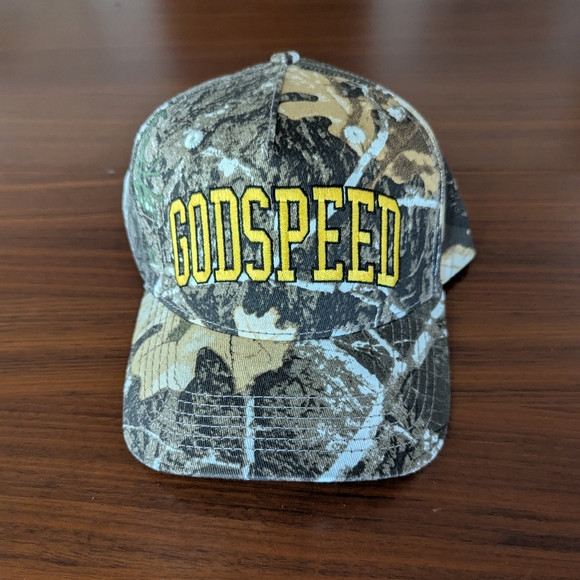 Zach Bryan 2025 Tour Official Godspeed Hat Camo Pattern Print | Poshmark
