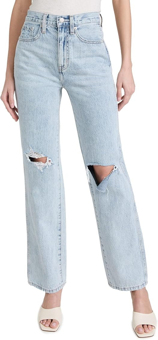 Pistola Denim Women's Cassie Super High Rise Straight Jeans | Amazon (US)