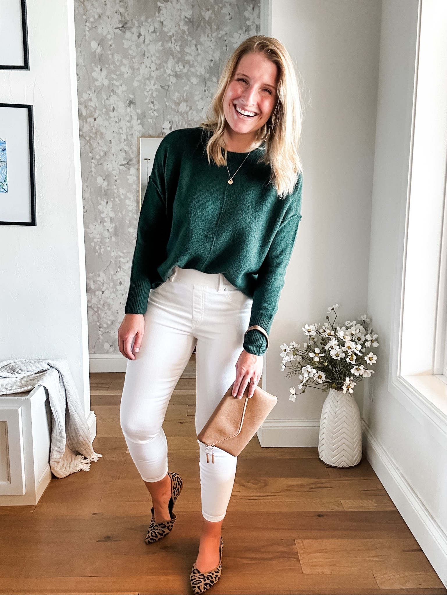 Sweater: Small (tts), Pants: Petite Medium (tts), shoes: 8.5 (tts)

#LTKworkwear #LTKSeasonal #LTKstyletip