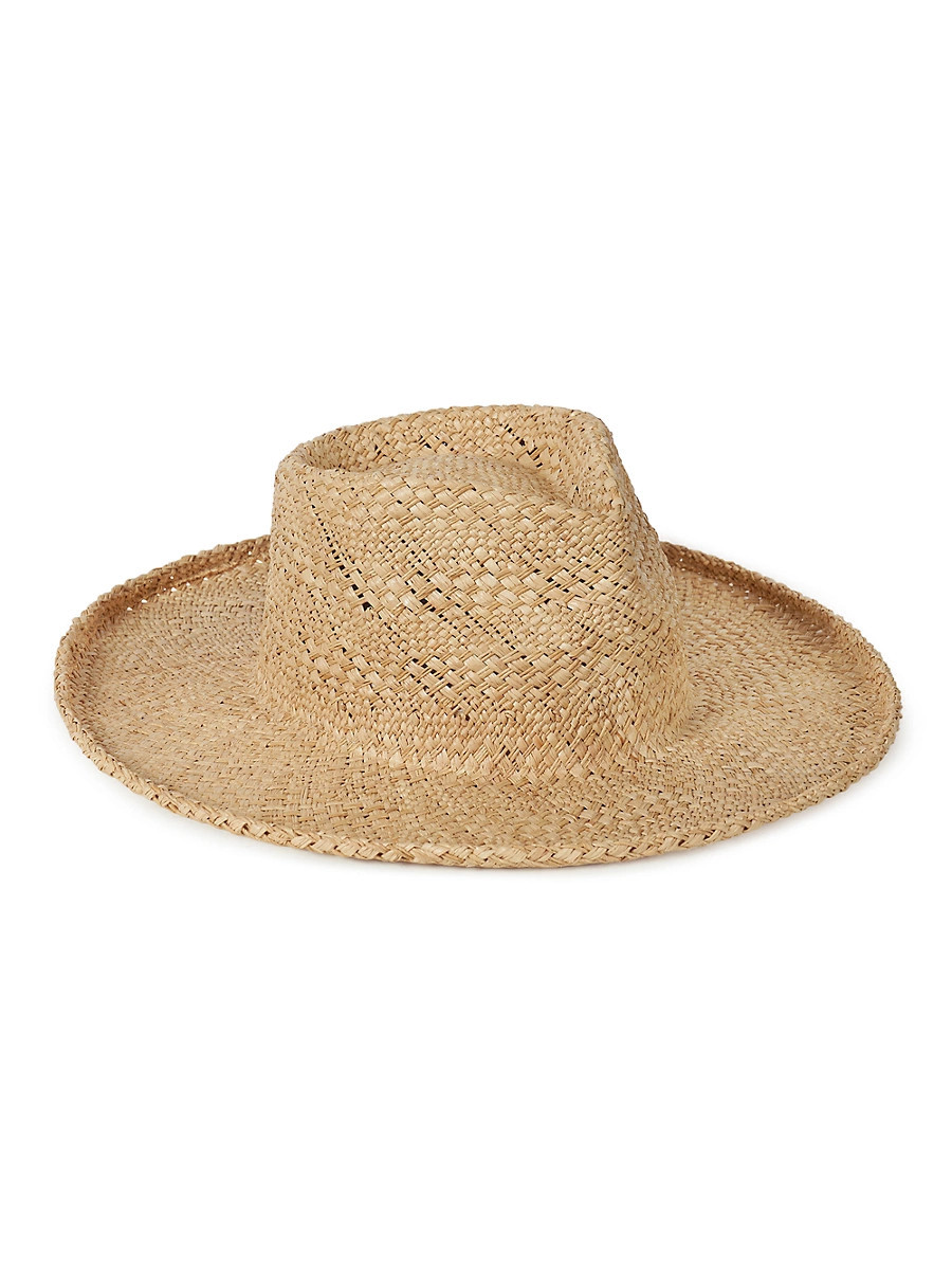 Women's Breeze Straw Fedora - Natural - Size Small | Saks Fifth Avenue