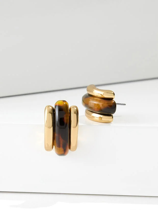Keepsake Half Hoop Earrings | Talbots