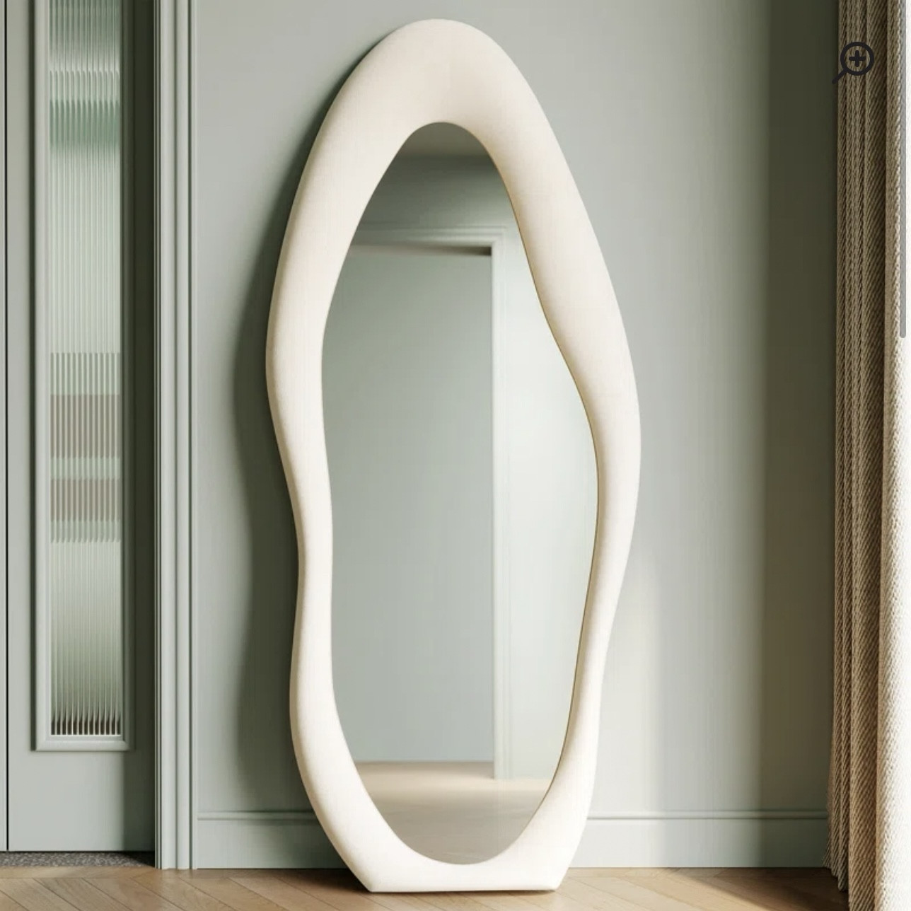 Organic wavy mirror, floor or wall
#mirror #wavymirror #home #homedecor #decor #romanticstyle #romanticaesthetic #wavymirror 

#LTKGiftGuide #LTKhome