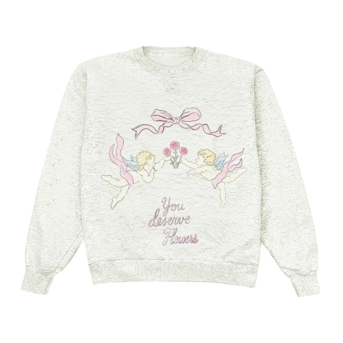 You Deserve Flowers Crewneck | Shop Kristin Jones