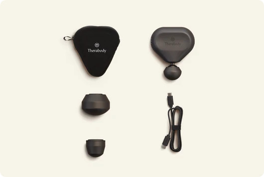 Theragun Mini 3rd Gen (Black) | Small Percussion Massage Gun for Pain Relief | Theragun