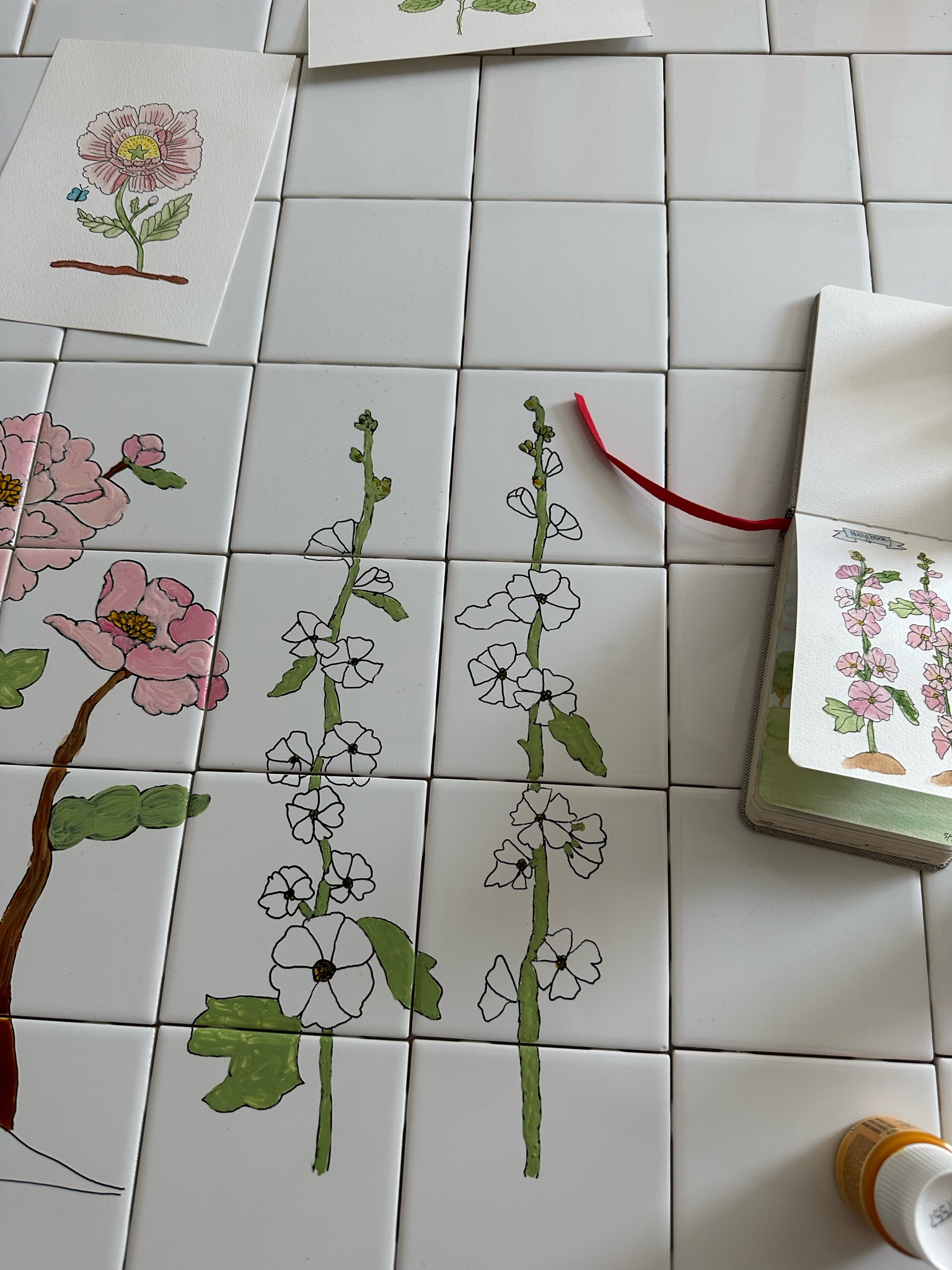 Hand painted tiles supplies 

#LTKhome #LTKunder100