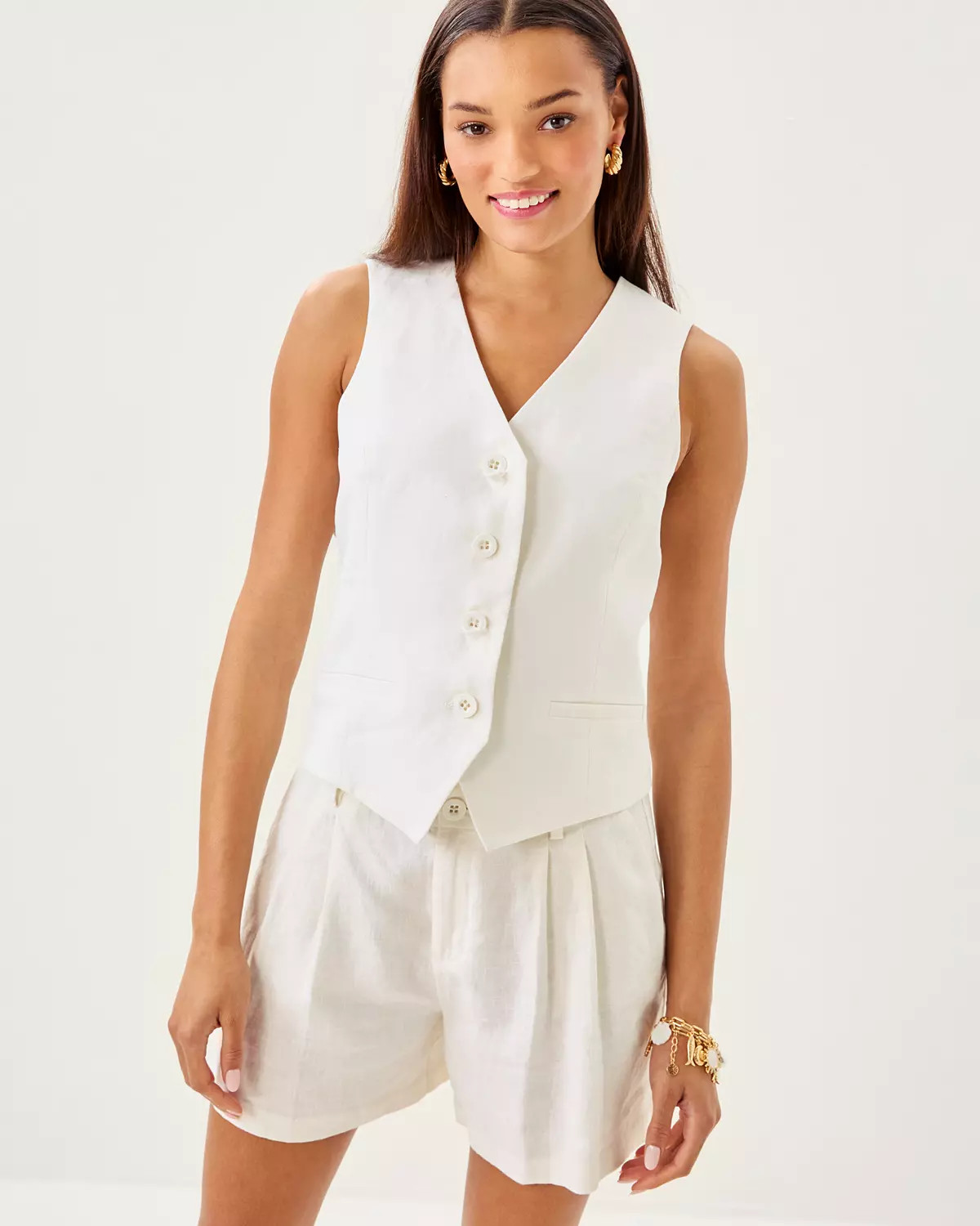 5" Dewey Linen Short | Lilly Pulitzer