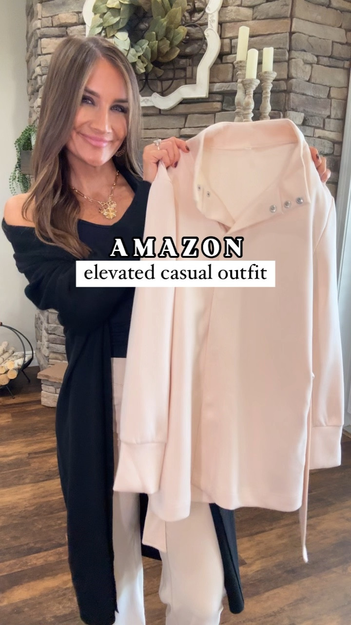 Let’s build an elevated casual outfit. This ribbed tank with built in bra is perfect for layering. These Lulu inspired leggings have the best compression and stretch and come in length options. This new release jacket is the perfect layering piece for elevating any leggings outfit. The fabric is so soft, it has a tie feature that accentuates the waist and it’s legging friendly. 

Wearing size medium in all, tts. I’m 5’9” and 140 pounds for reference. 

#LTKStyleTip #LTKSaleAlert #LTKFindsUnder50