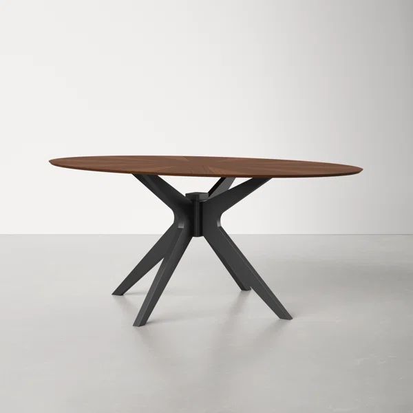 Thomas 70.5'' Solid Oak Pedestal Dining Table | Wayfair North America