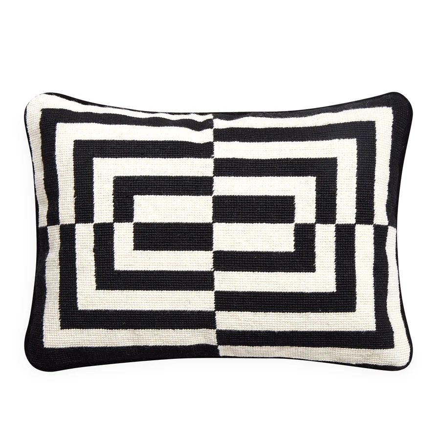 Op Art Rectangle Pillow | Jonathan Adler US