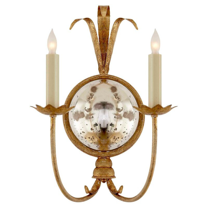 Gramercy Sconce, Gilded Iron | One Kings Lane