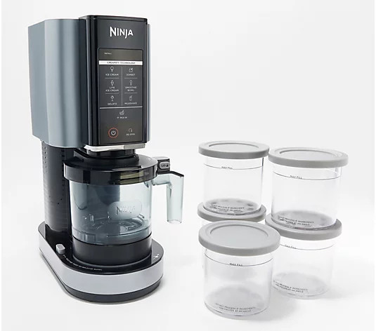 Ninja CREAMi 7-in-1 Frozen Treat Maker w/ Extra Pints - QVC.com | QVC