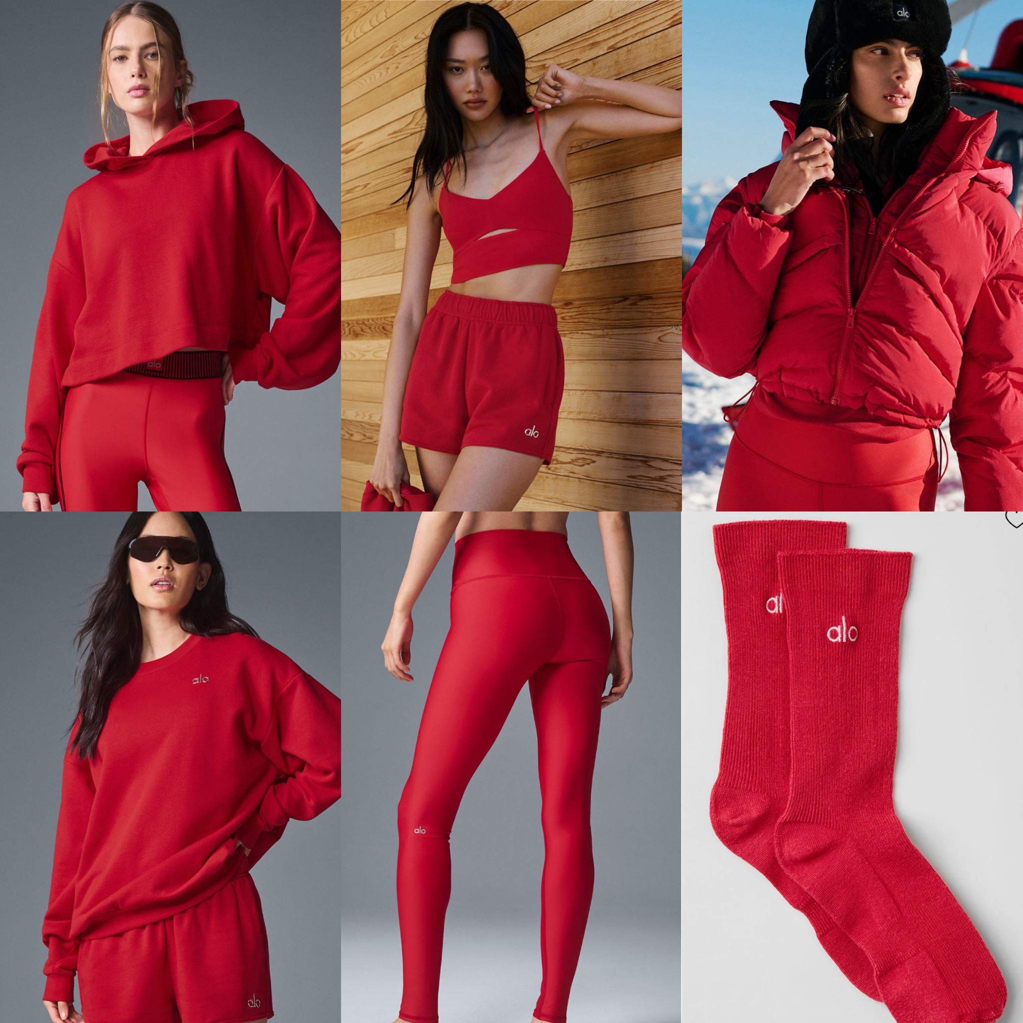 Vibing, this new red color from Alo

#LTKHoliday #LTKStyleTip #LTKActive
