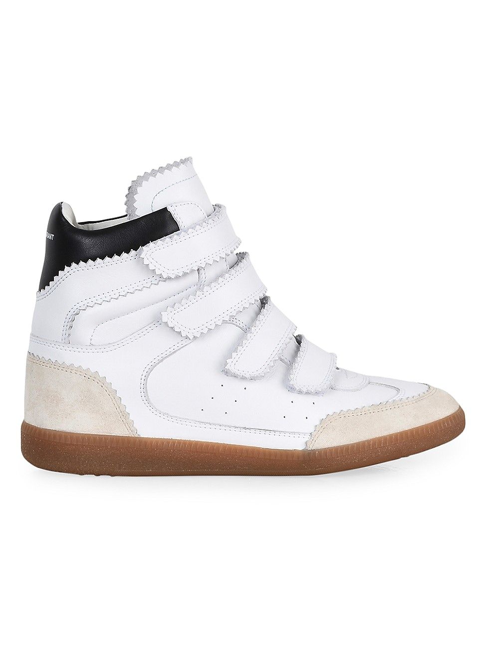 Women's Bilsy Suede Multi-Strap High-Top Sneakers - White - Size 5 | Saks Fifth Avenue