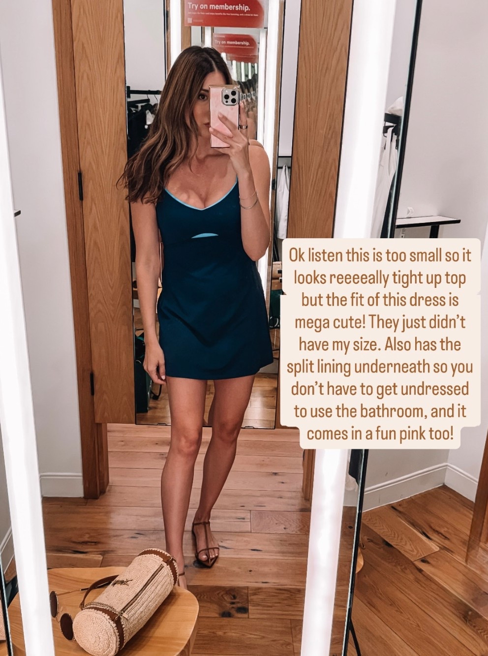 In size 6 but needed 8!