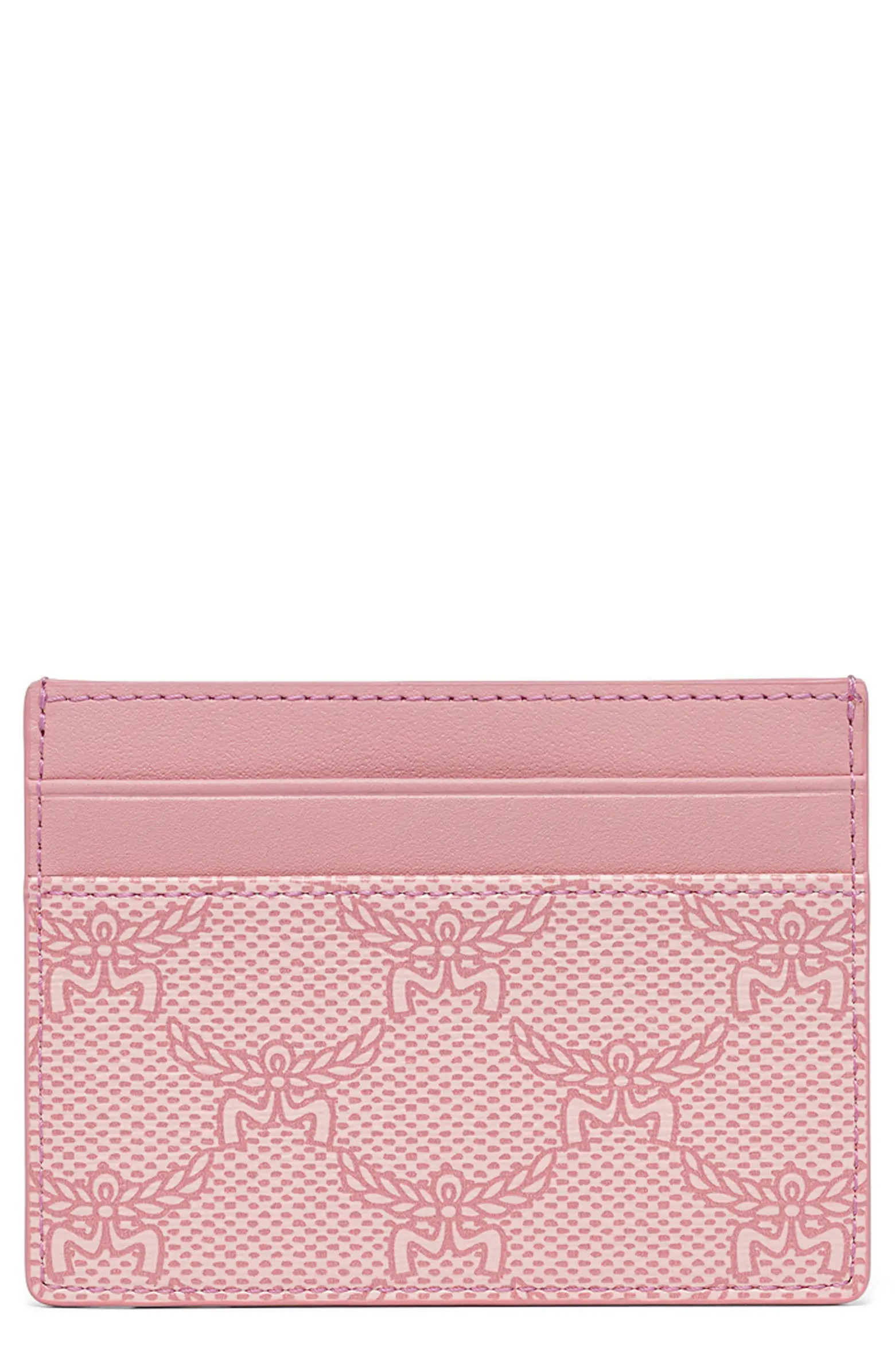Small Himmel Lauretos Coated Canvas Card Case | Nordstrom