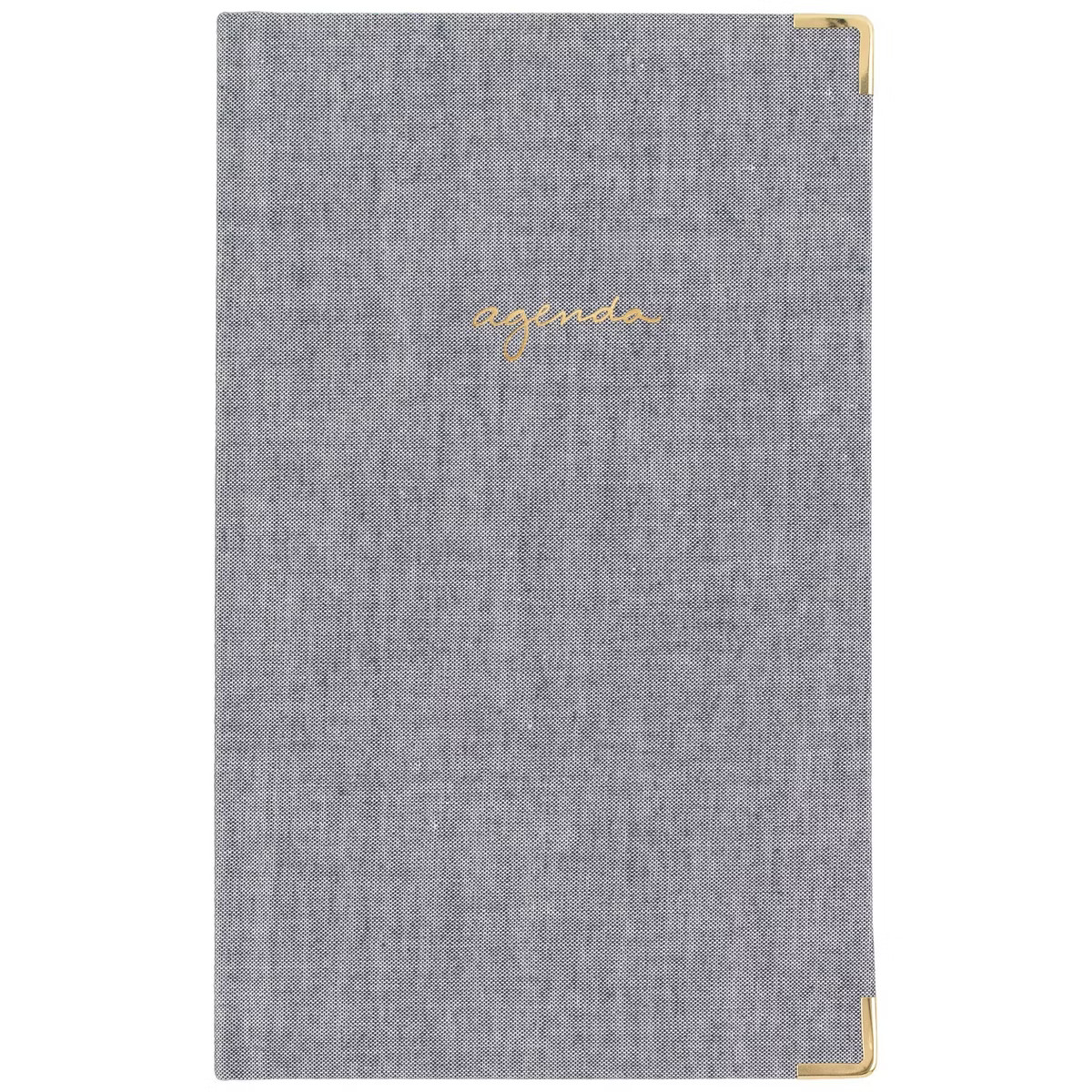 Sugar Paper Essentials 2023-24 Academic Planner 4.875"x7.75" Weekly/Monthly Casebound Chambray | Target