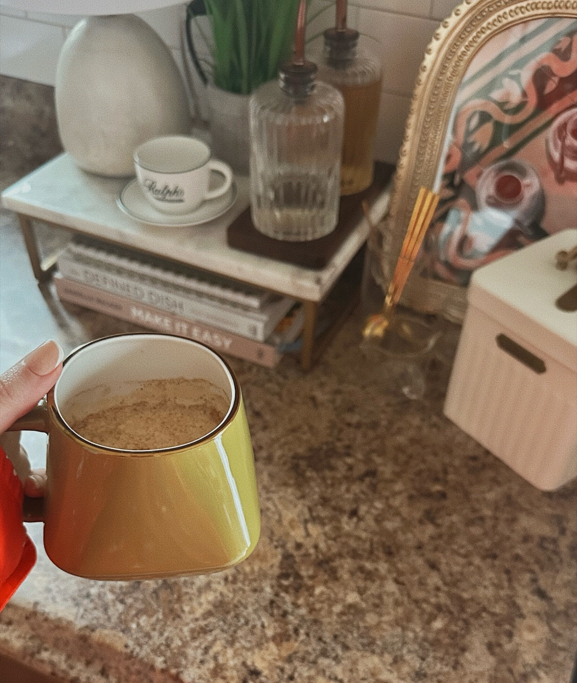 sipping in style ✨ grabbed this gorgeous geo garnet + gold coffee mug from Target’s Threshold collection, and it’s the perfect cozy touch for my morning coffee. ☕️

#LTKHome #LTKGiftGuide #LTKMostLoved