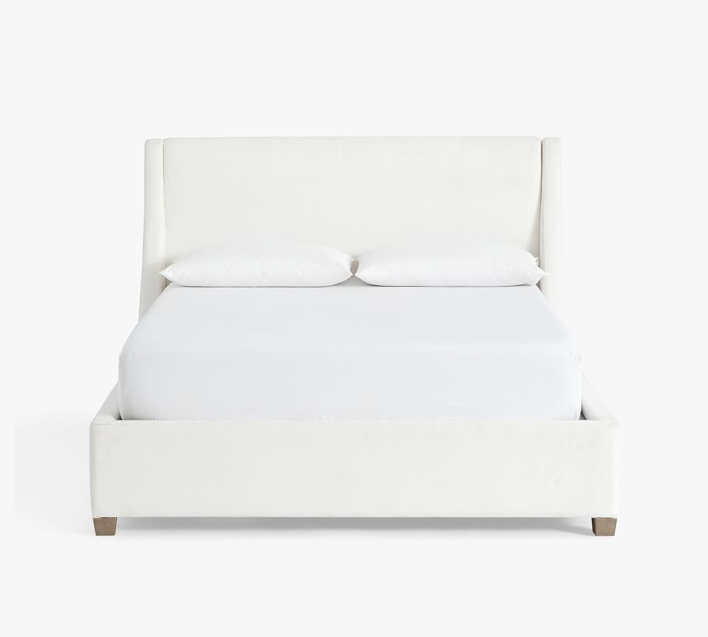 York Upholstered Platform Bed | Pottery Barn (US)
