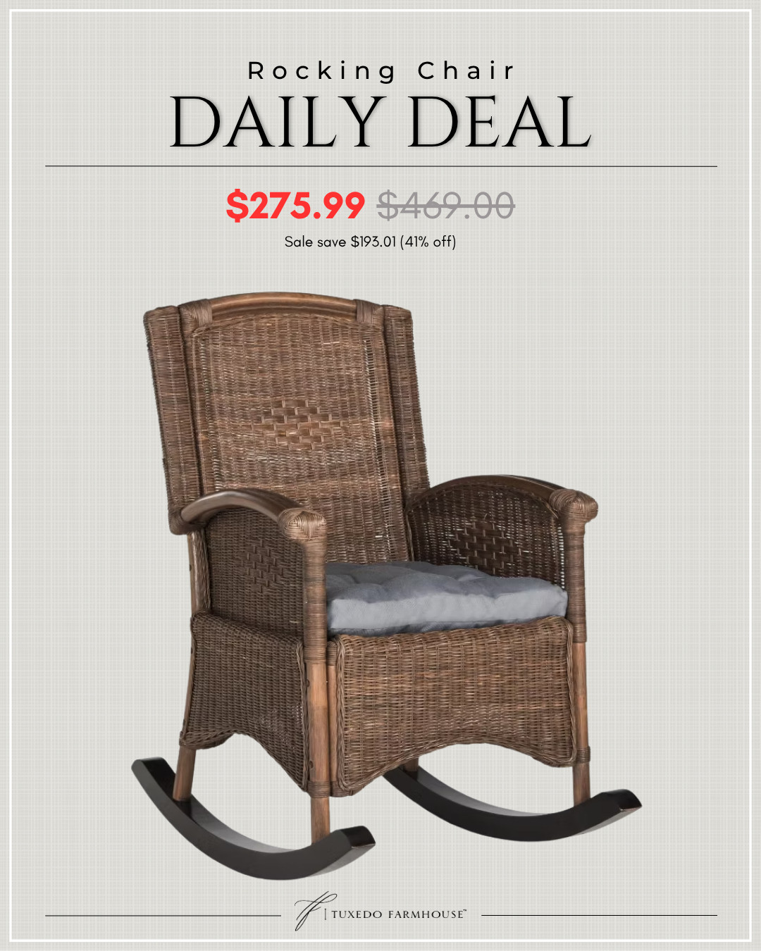 Enrich your leisure decor with the classic charm of this flawlessly detailed Verona Rocking Chair. Diamond weaved accents stand out from Verona's rattan back and sides, while exposed frame arching armrests, cushioned seat, and smooth wood runners provide stately comfort for max relaxation. Verona's rich brown finish makes it ideal for any room's color palette. 

 #LTKSeasonal #LTKHome #LTKSaleAlert