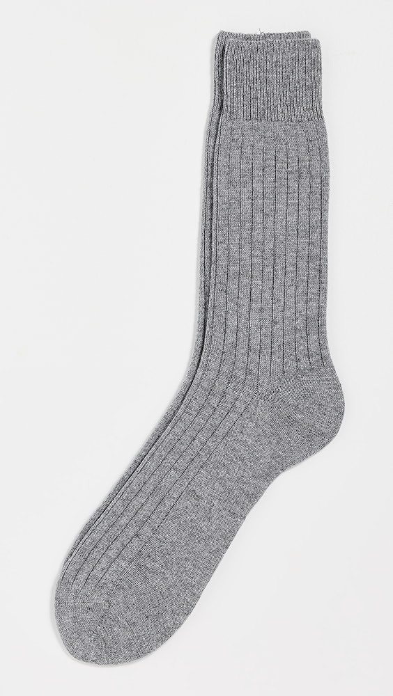 Wool Cashmere Rib Socks | Shopbop