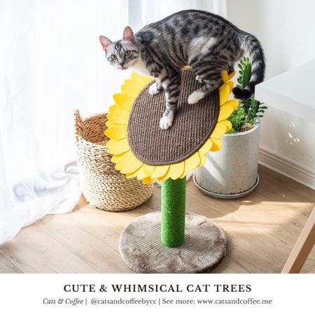Adorable Cat Trees from Chewy | Cat trees and scratchers offer cats a chance to stretch and exercise, which is essential for their physical and mental well-being. | Shop the cutest and most whimsical cat trees, featuring unicorns, sunflowers, and more, from Chewy here! 


#LTKfamily #LTKSeasonal #LTKhome