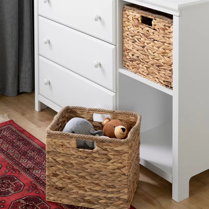 Cotton Candy 45.75'' Wide 3 - Drawer Combo Dresser | Wayfair North America