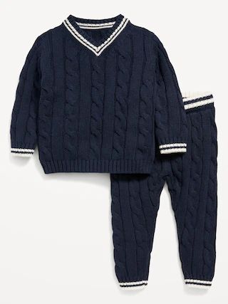 Cable-Knit Sweater and Pants Set for Baby | Old Navy (US)