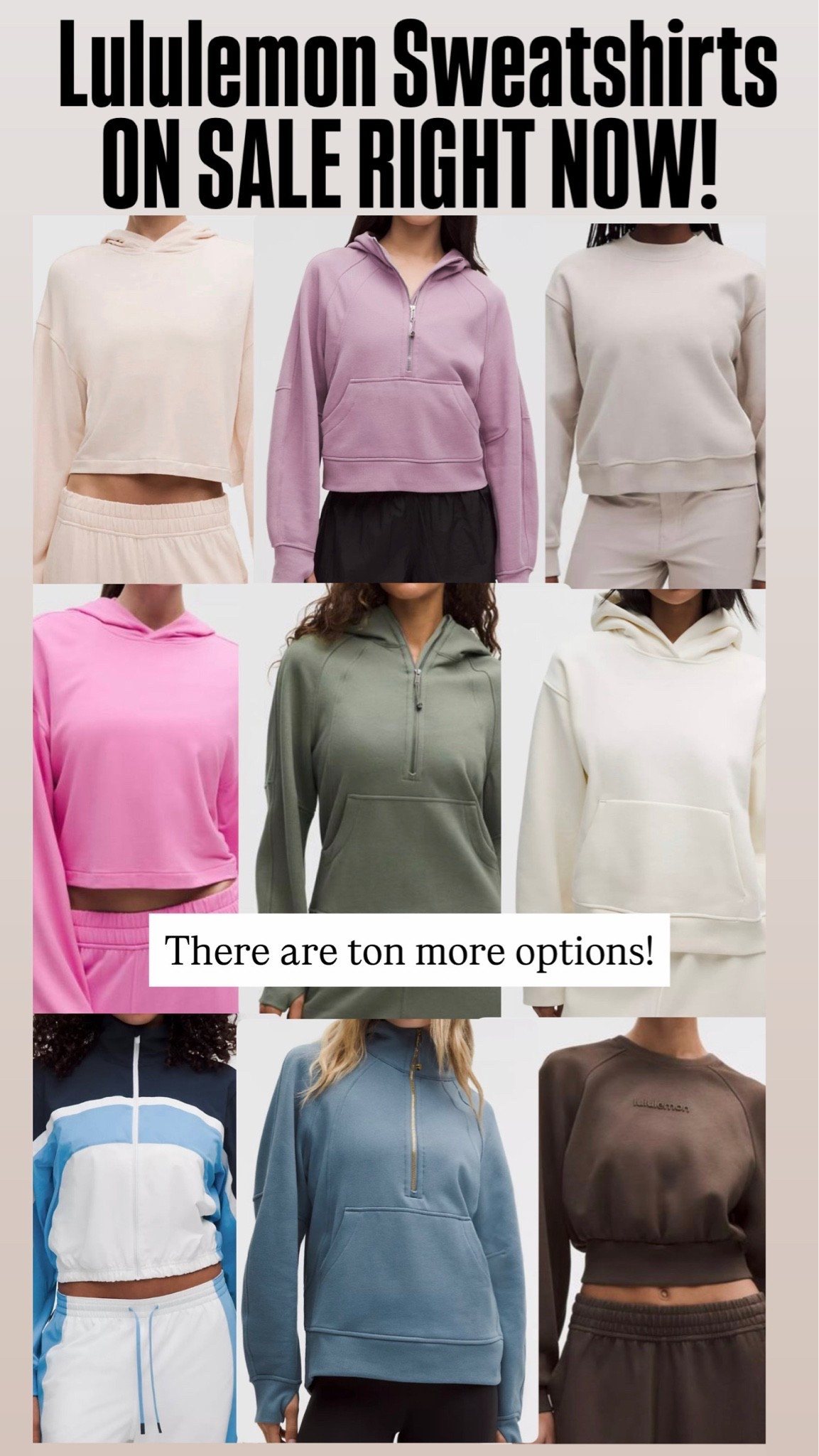 Lululemon sweatshirts are on sale ✨✨✨

#LTKSaleAlert #LTKActive