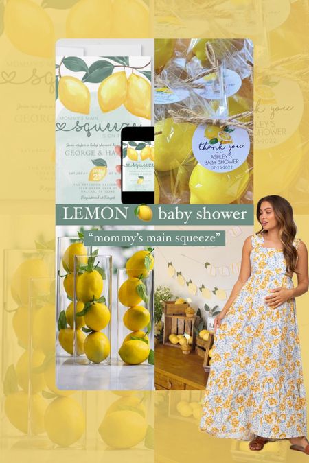 Lemon baby shower: mommy’s main squeeze 🍋

#LTKbump #LTKparties #LTKbaby