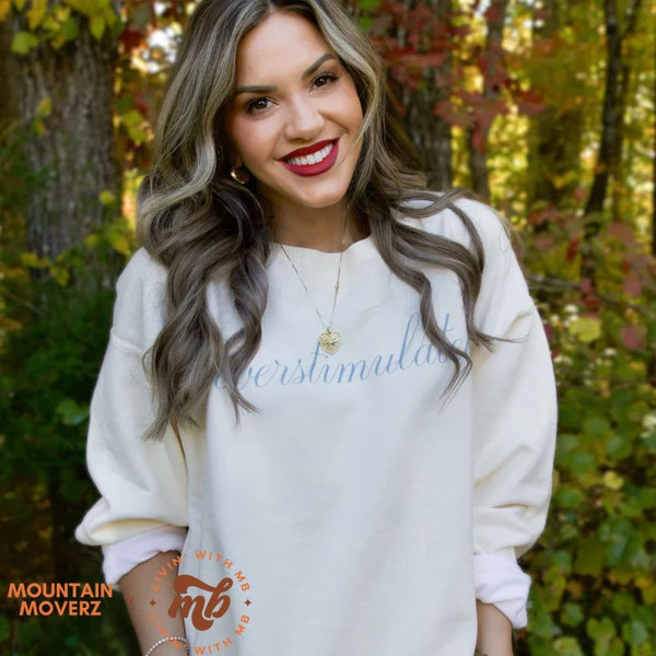 Overstimulated Crewneck | Mountain Moverz