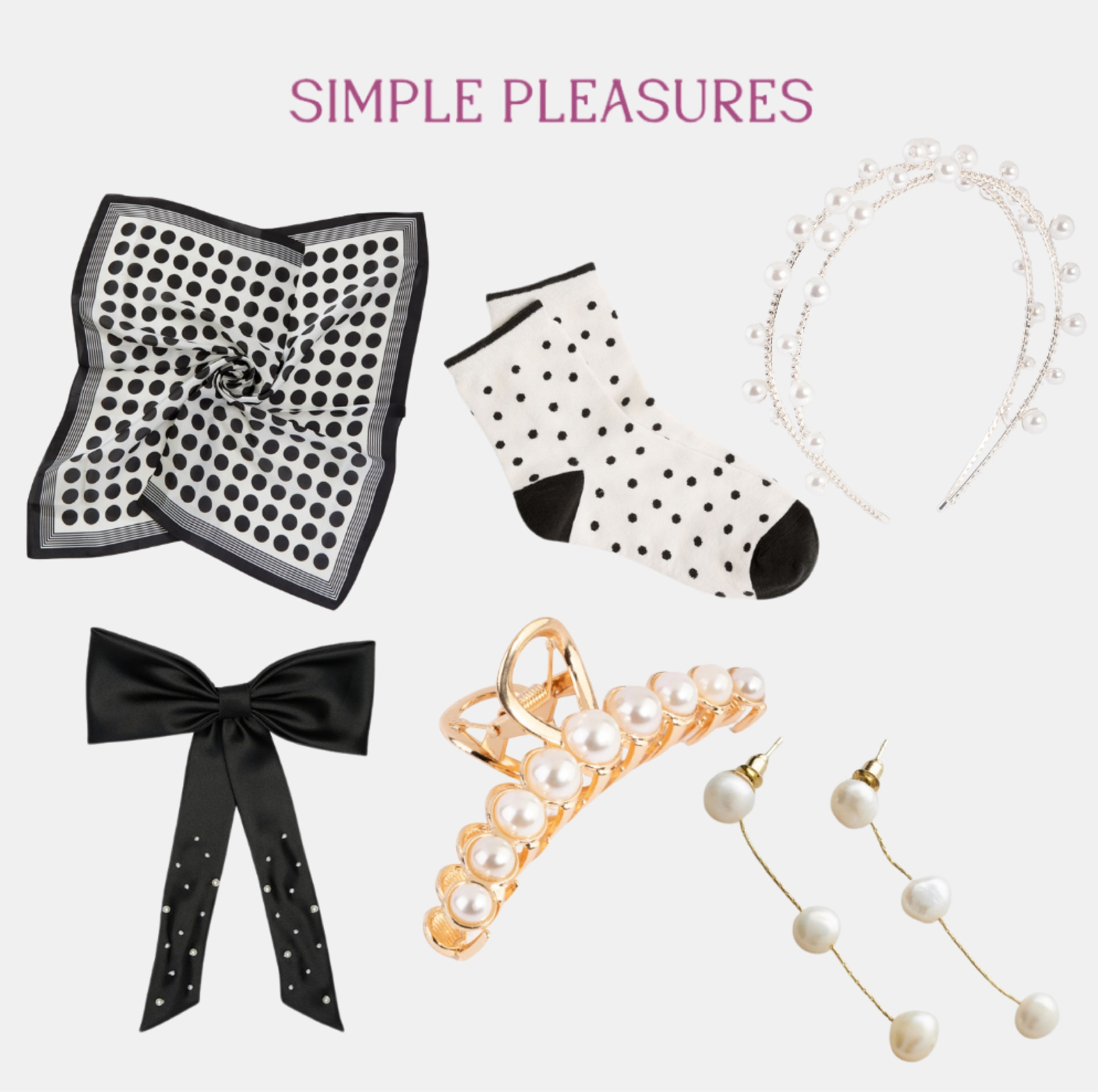 simple pleasures! polka dots! try out an accessory for this fun trend! 🤍

#LTKsummer #LTKFashionMonth #LTKaustralia