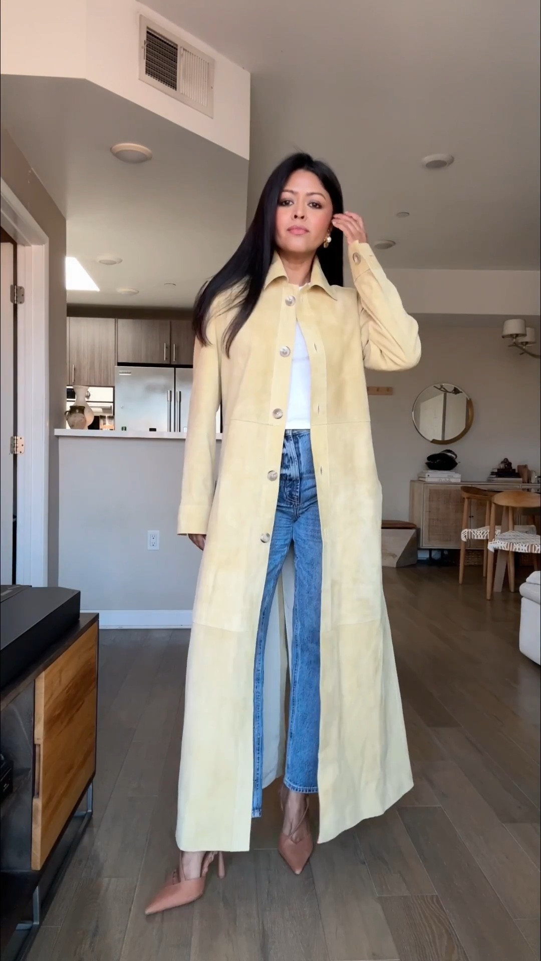 Coat size small // earrings vintage and bag vintage @Pistola Denim @Revolve @

#LTKgrwm #LTKootd #LTKspring