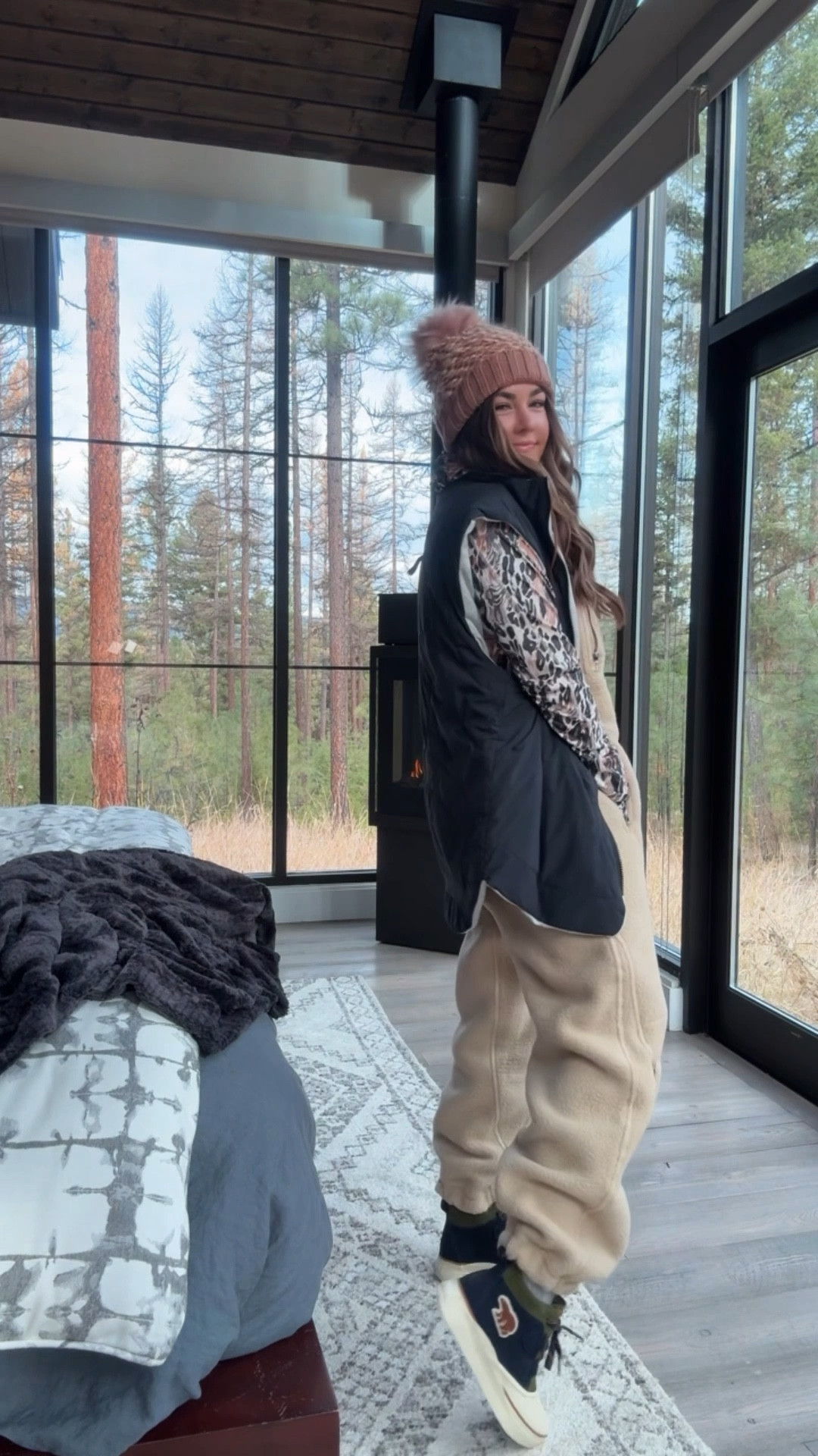 fly fishing in montana! I am layered up- it’s chilly on the water. size small in my leggings and top, I could have sized down in the coveralls. vest and shoes are tts

#LTKTravel #LTKStyleTip #LTKWatchNow