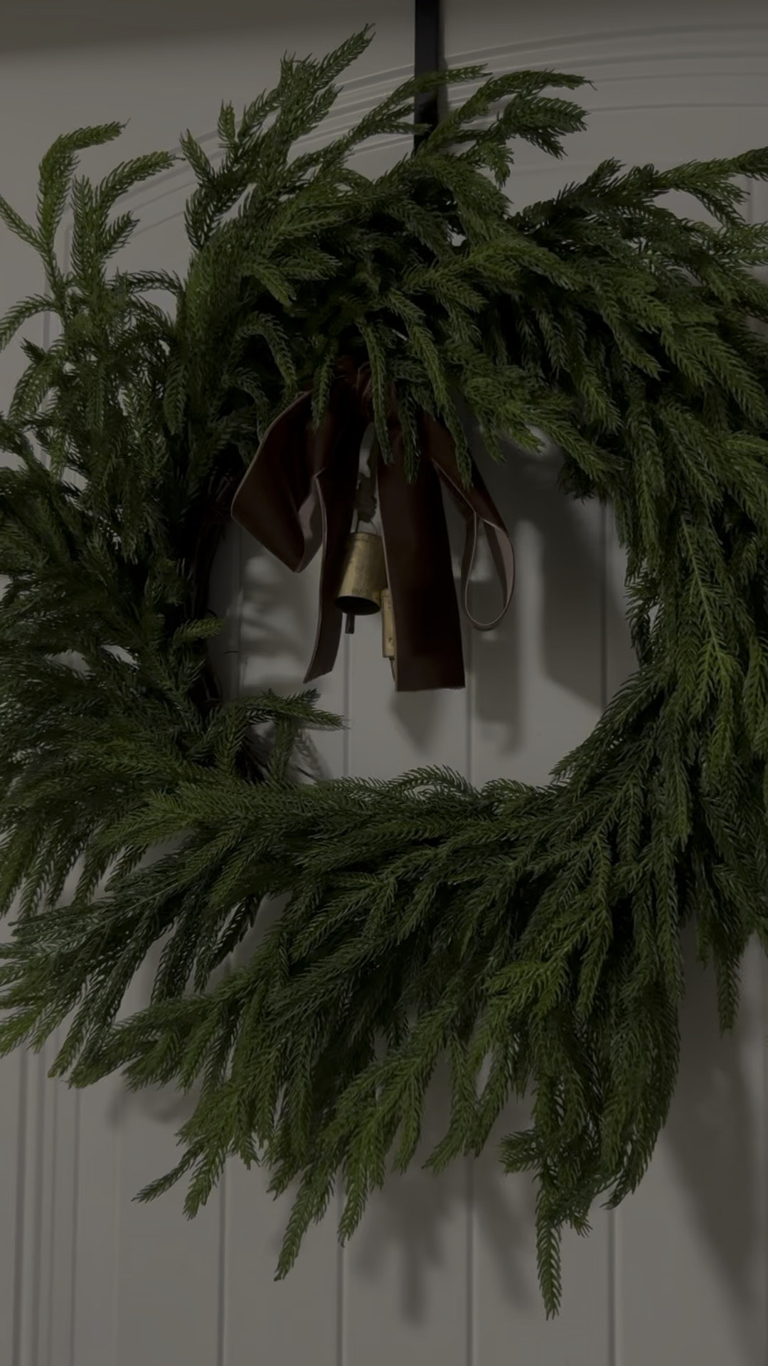 Christmas decor, organic modern Christmas decor, neutral Christmas decor, afloral wreath, wreath with bells, wreath with ribbon 

#LTKSeasonal #LTKHoliday #LTKGiftGuide