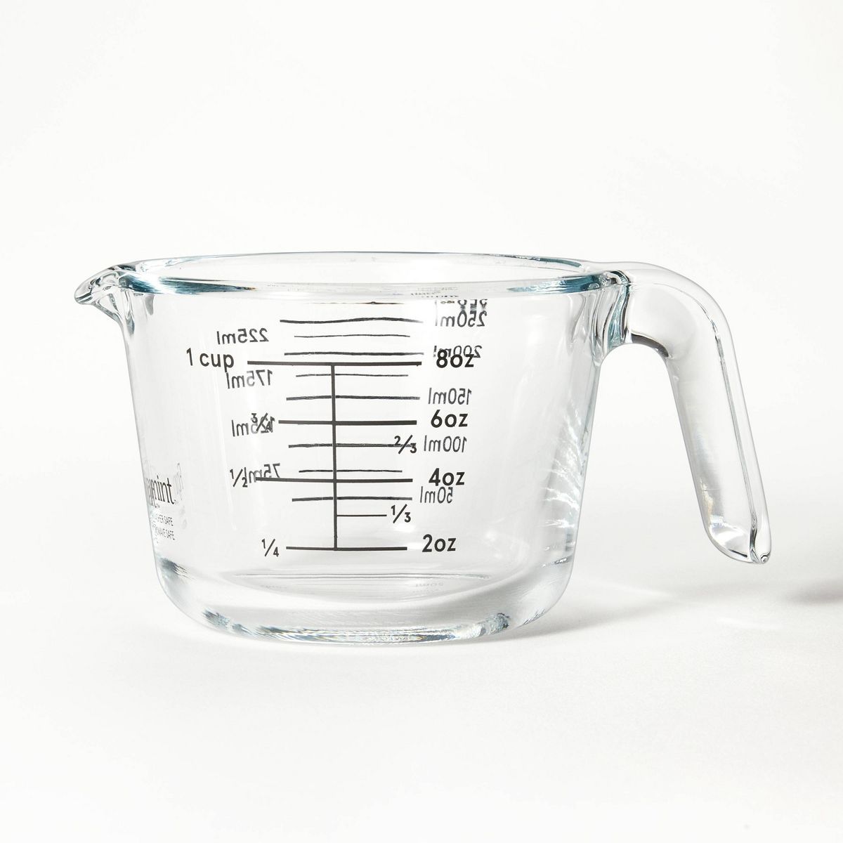 1 Cup Glass Measuring Cup Clear - Figmint™ | Target