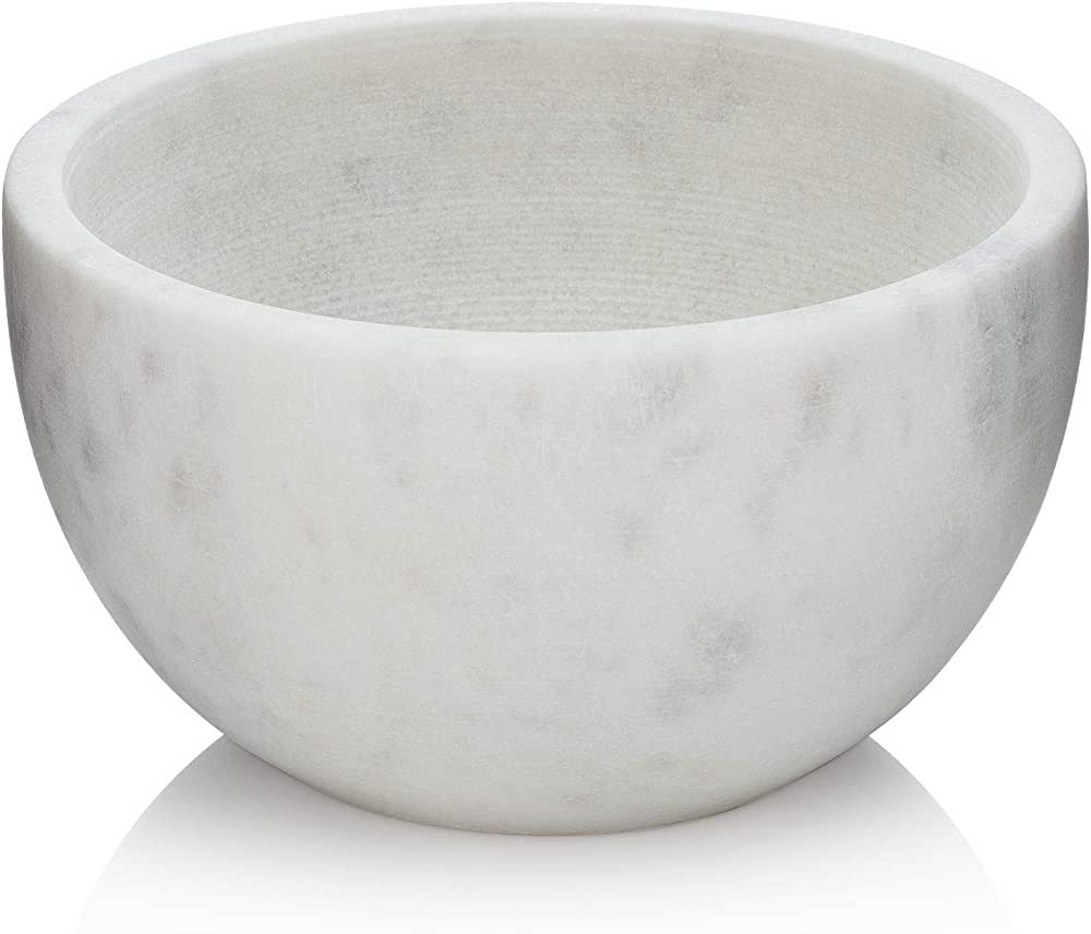 The Original Marble Shaving Soap Bowl by Beau Brummell | Handmade from 100% Natural Marble with I... | Amazon (US)