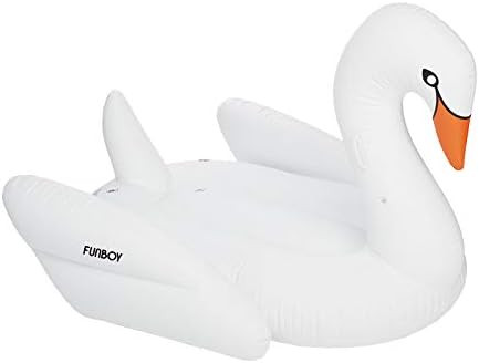 FUNBOY Giant Inflatable White Swan Convertible, Luxury Float for Summer Pool Parties and Entertai... | Amazon (US)