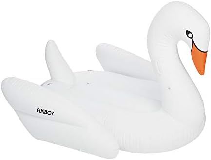 FUNBOY Giant Inflatable White Swan Convertible, Luxury Float for Summer Pool Parties and Entertai... | Amazon (US)