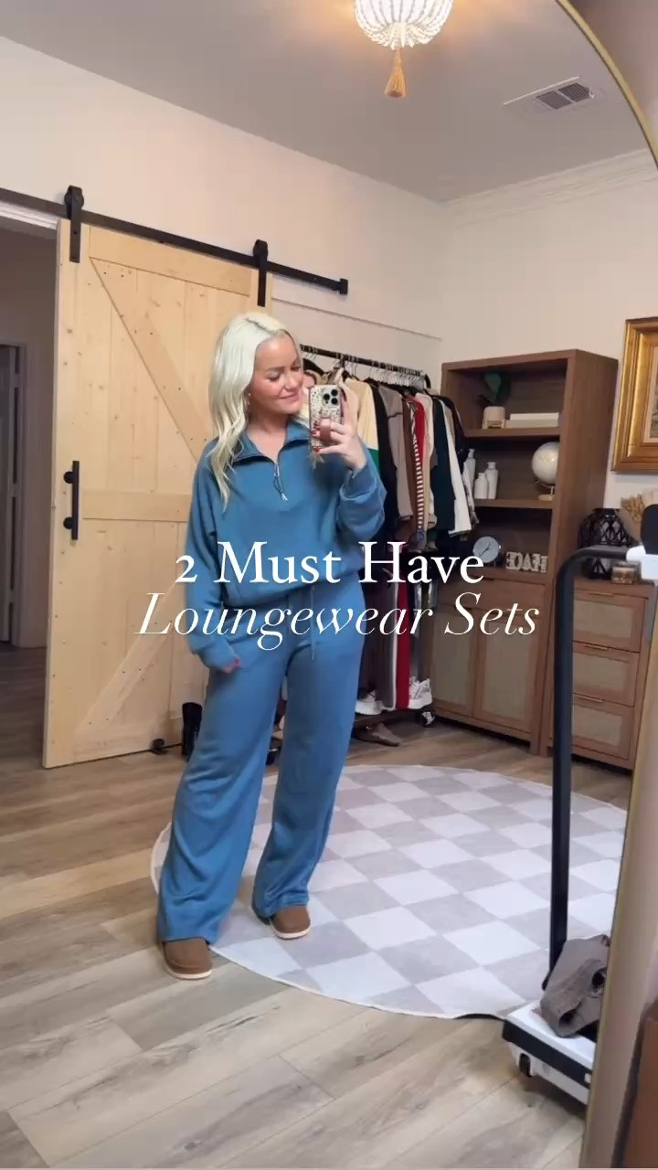Both of these loungewear sets are so comfortable and also cute enough to wear outside the home! 

 #LTKFindsUnder50 #LTKStyleTip
