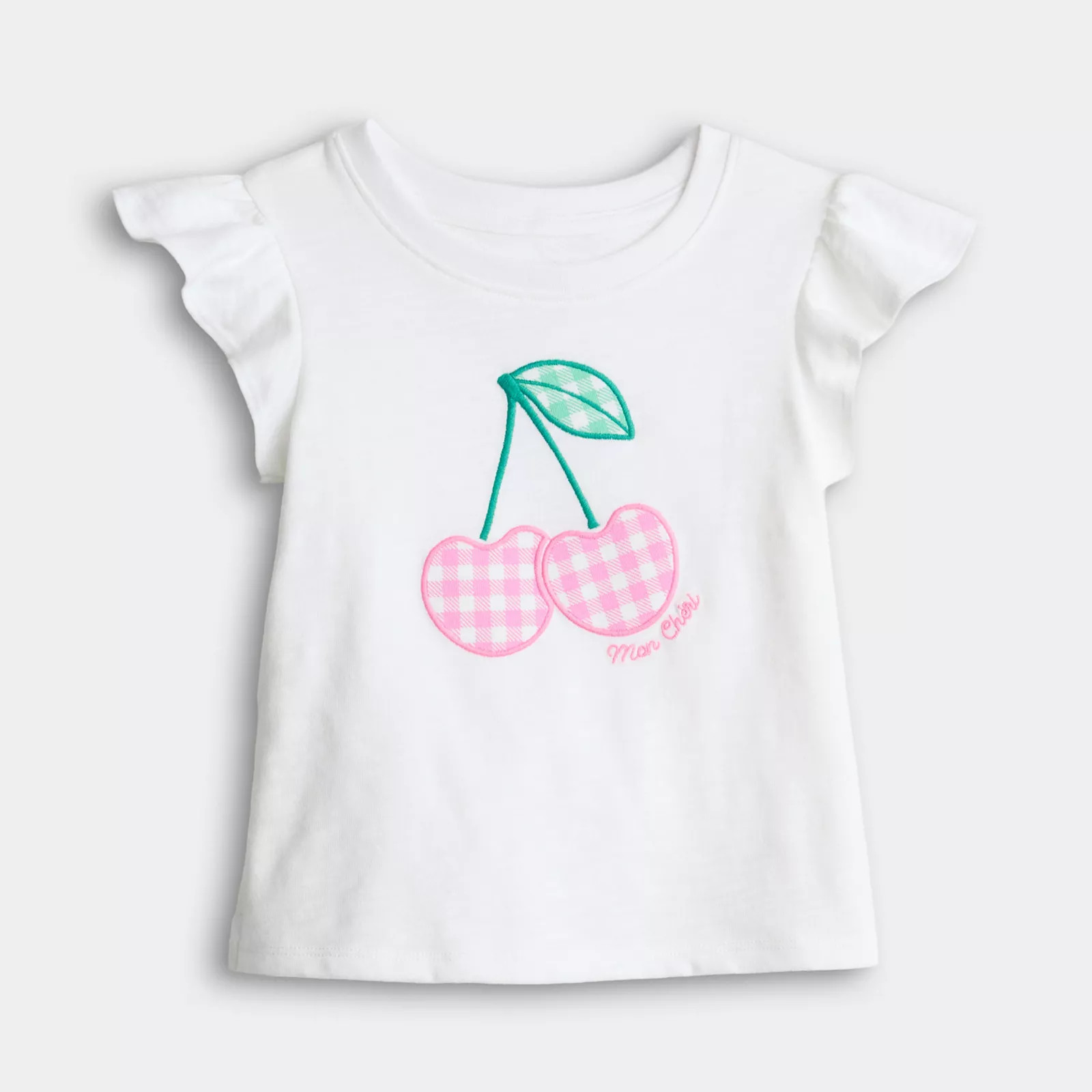 Baby & Toddler Girl Jumping Beans® Flutter Embellished Tee | Kohl's