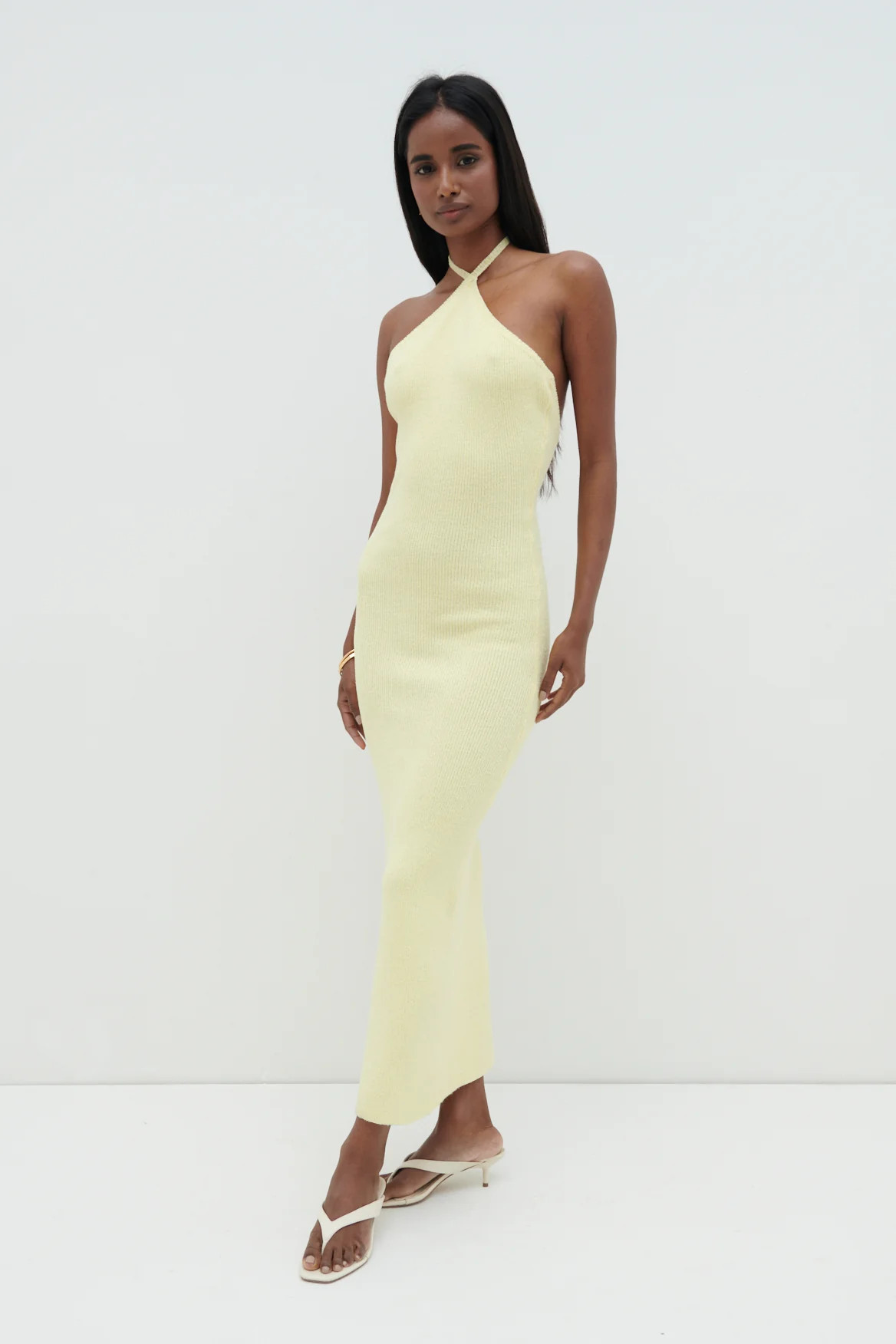 Khloe Knit Midaxi Dress | Pretty Lavish (UK)