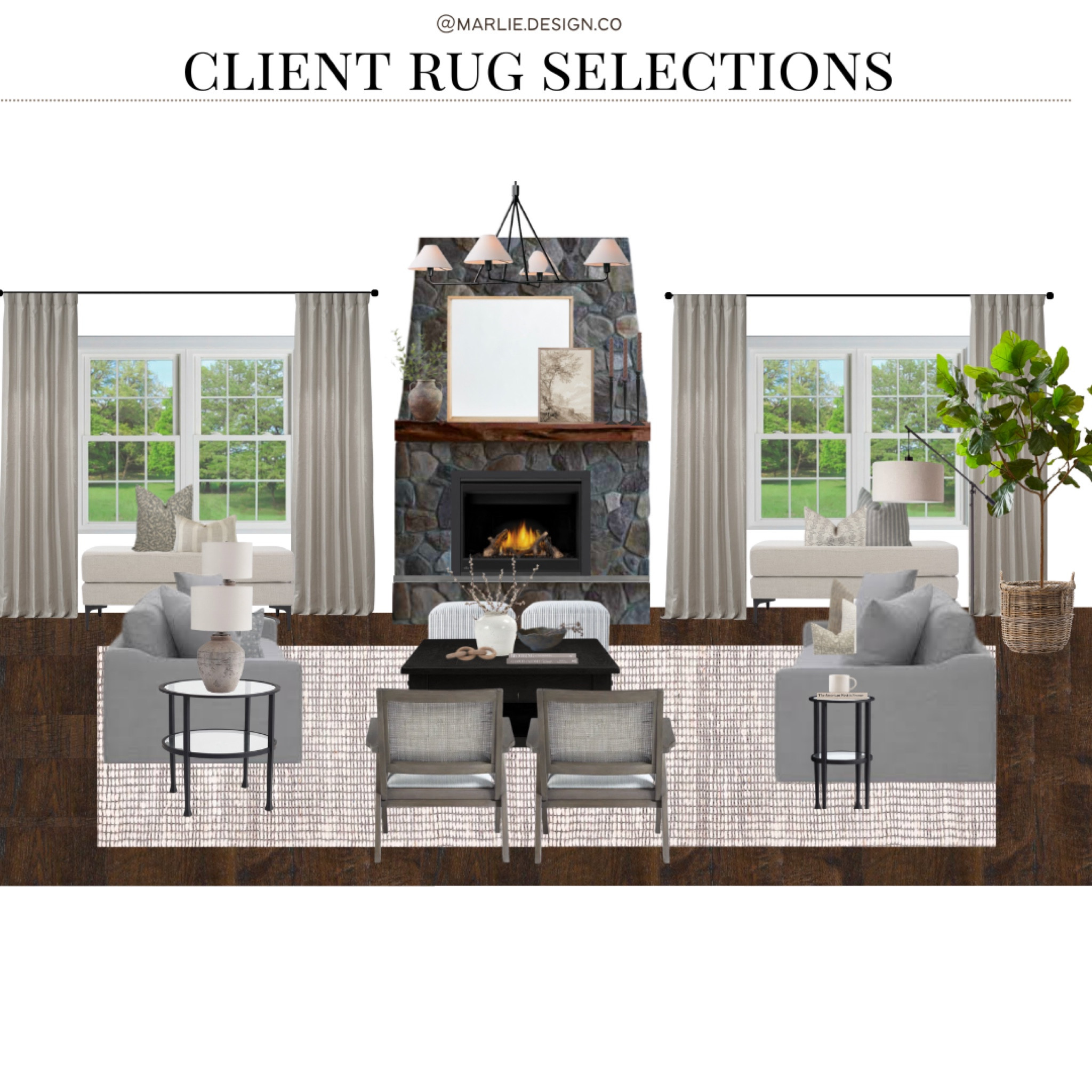 Neutral Living Room Decor | woven rug | large rug | 11 x 15 rug | chandelier | accent chair | pillow cover combo | Wayfair | Etsy 

#LTKsalealert #LTKhome #LTKunder100