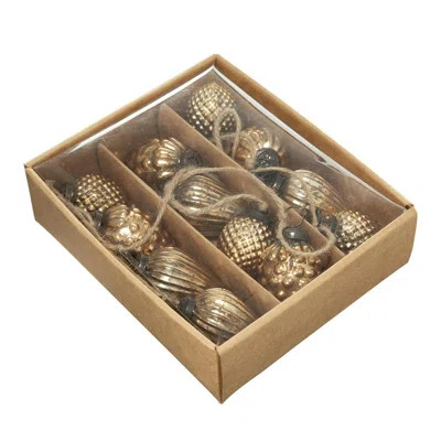 Gold Glass Garland in Box - 47" - Gold | Wayfair North America