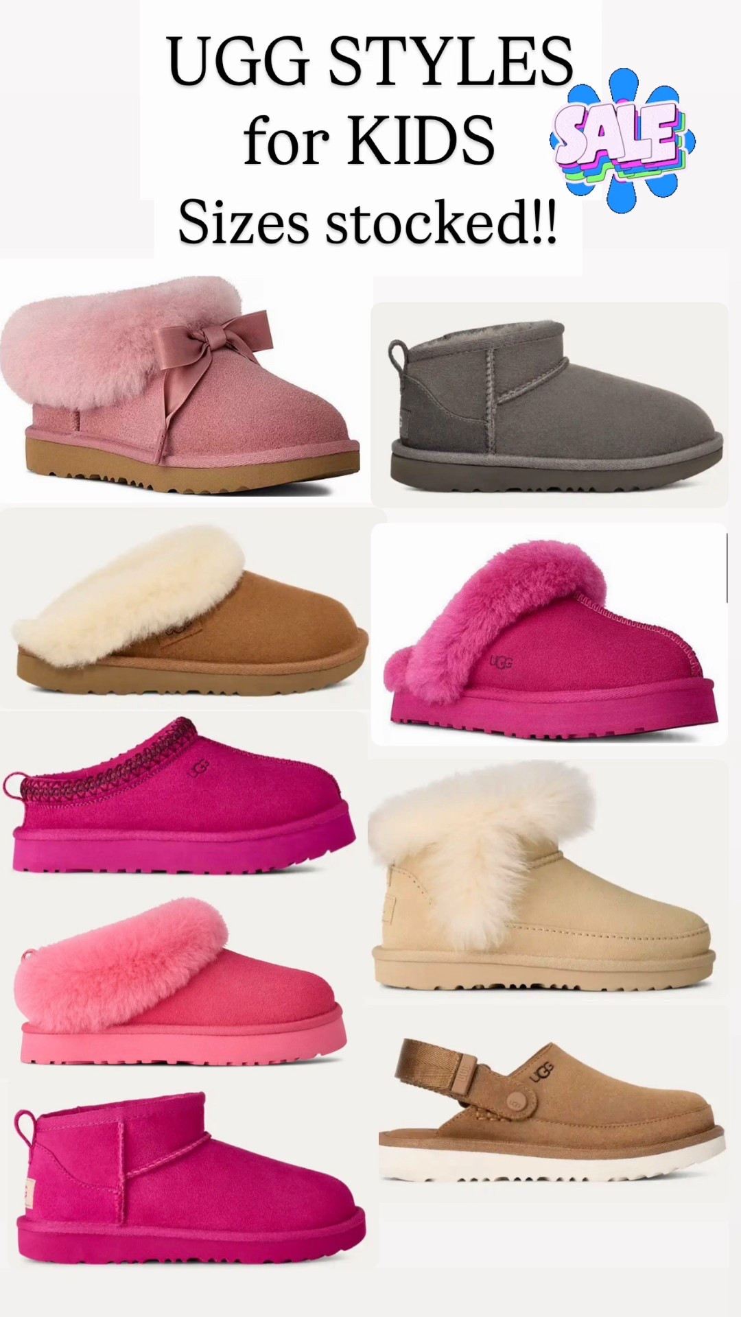 UGG STYLES FOR KIDS ARE ON SALE!! 

#LTKSaleAlert #LTKKids