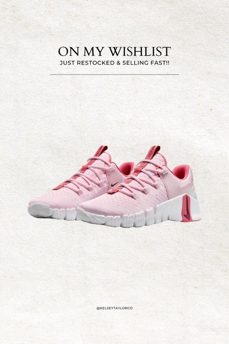 How cute is this pink 😍 I want to order these new Nike metcons so bad but I just got a new pair of workout shoes like a month ago lol such a good gift for Valentine’s Day !! 

#LTKstyletip #LTKfitness #LTKshoecrush