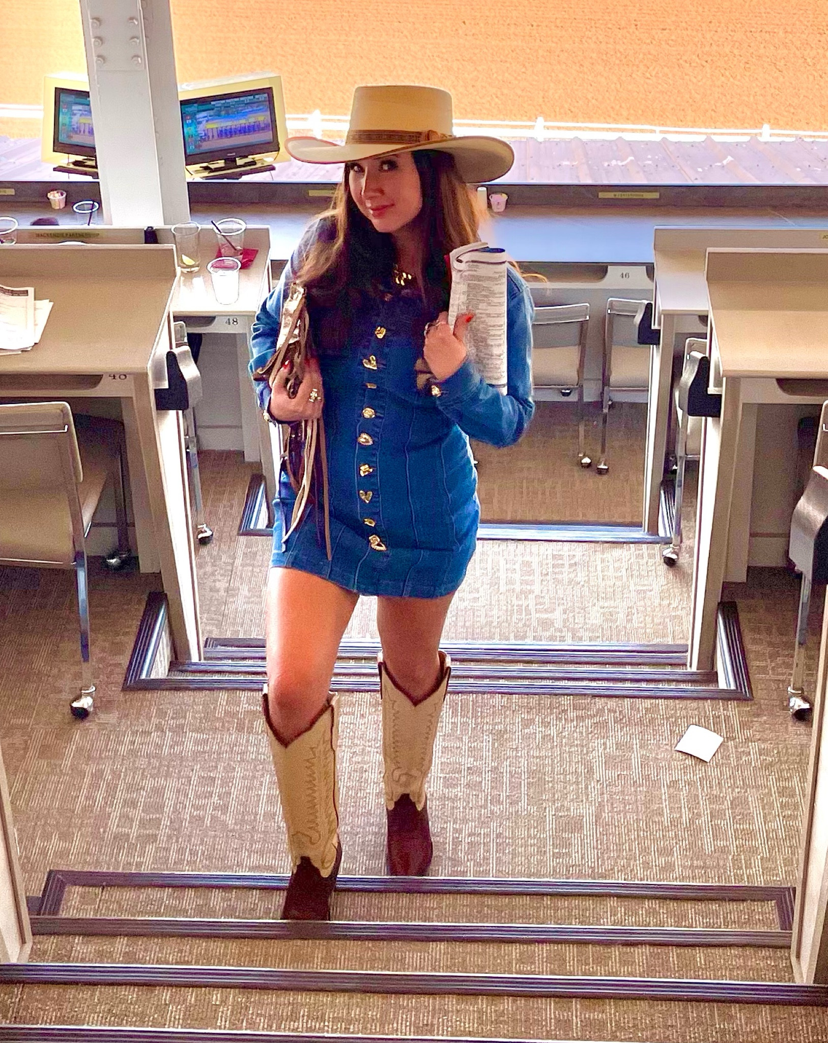 We’re off to the races! This dress is on sale under $50! 
Size Small 

#LTKFindsUnder50