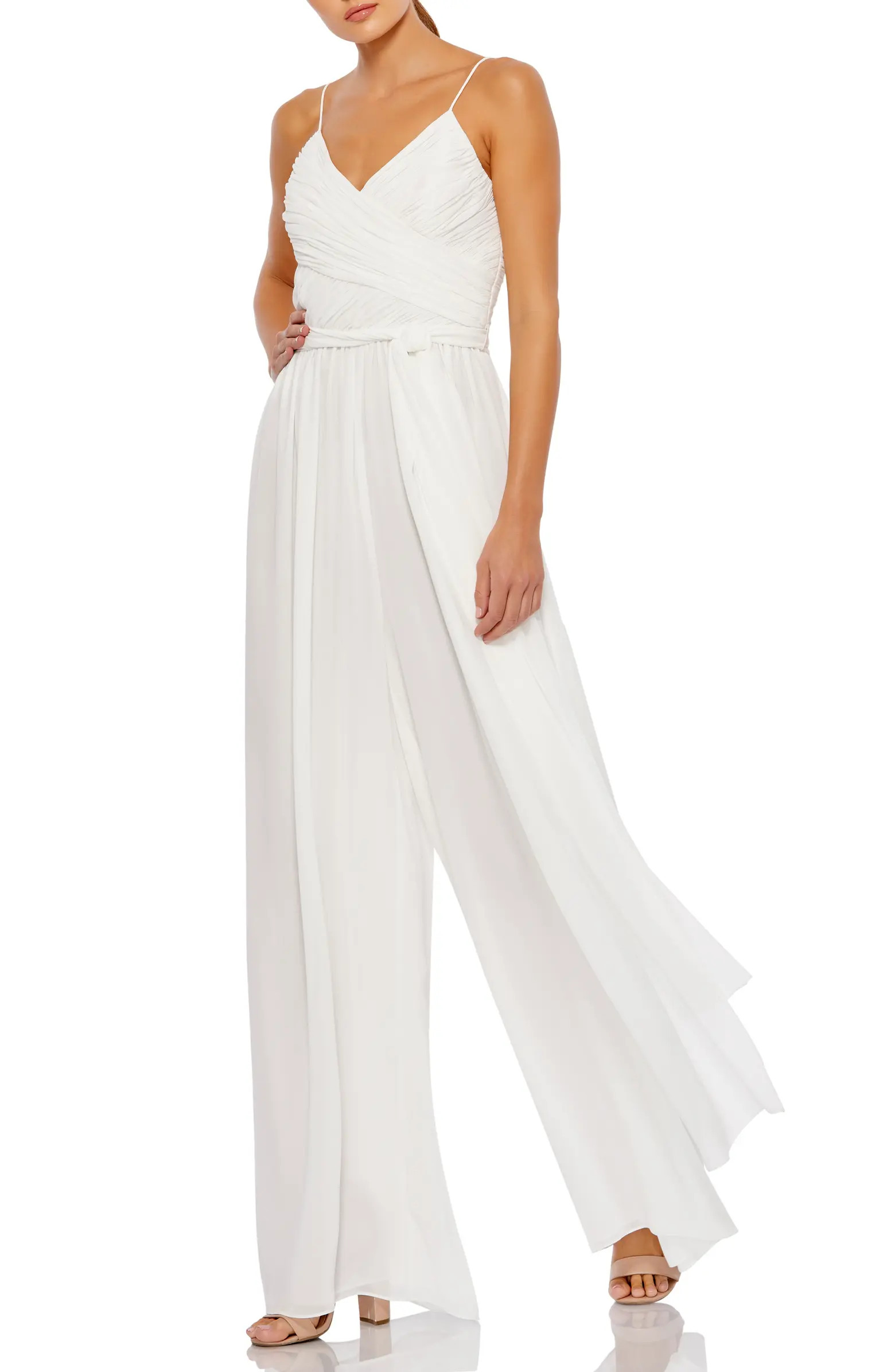 Mac Duggal Pleated Wide Leg Jumpsuit | Nordstrom | Nordstrom