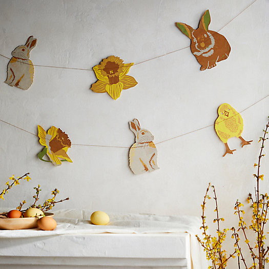 Spring Chick + Bunny Garland | Terrain